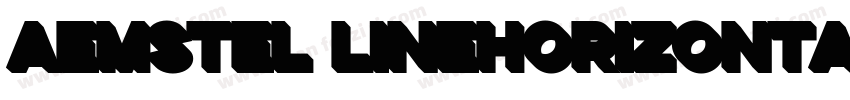 Aemstel LineHorizontal字体转换